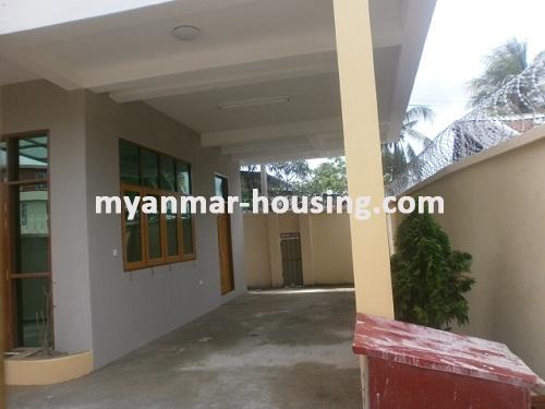 Myanmar real estate - for sale property - No.2822 - Brand New Landed House for sale is coming! - View of the building