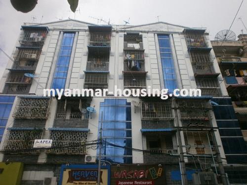 Myanmar real estate - for sale property - No.2846 - Fair Price- Good Location ! - view of the building