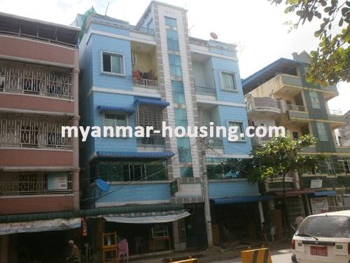 Myanmar real estate - for sale property - No.2866 - Good for family to live in! - View of the building.
