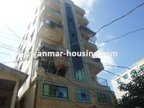 Myanmar real estate - for sale property - No.2871 - New apartment comes out for sale!  - view of the building