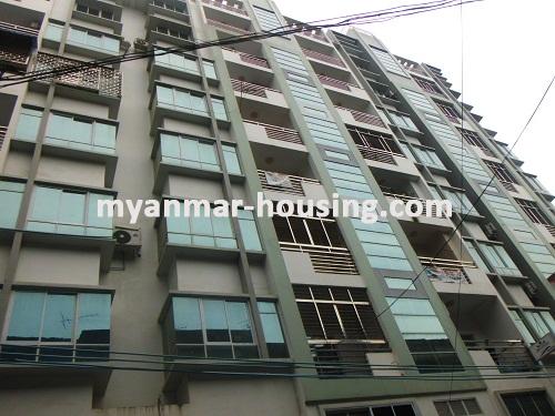 Myanmar real estate - for sale property - No.2882 - Condo for sale, Botahtaung! - View of the building.