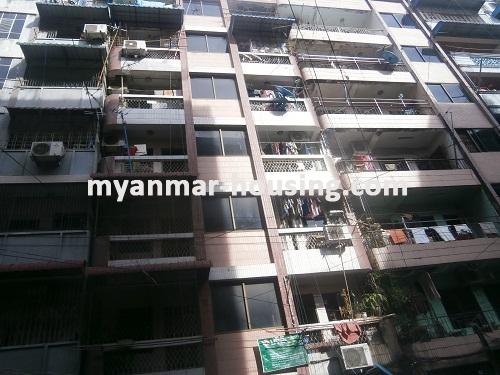 Myanmar real estate - for sale property - No.2894 - Ground floor apartment for sale - Botahtaung Township! - View of the building