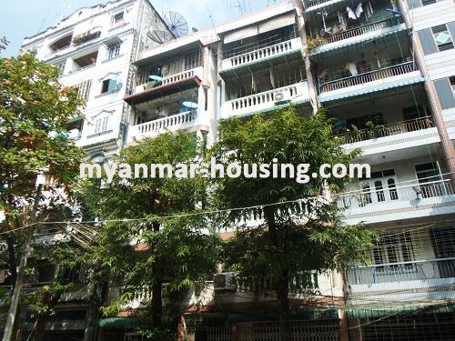 Myanmar real estate - for sale property - No.2901 - Ground floor for sale in Pazundaung township. - View of the building.