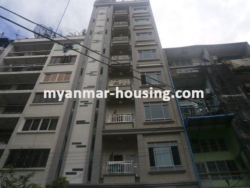 Myanmar real estate - for sale property - No.2902 - Condo for sale near Junction Maw Tin! - View of the building.