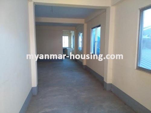Myanmar real estate - for sale property - No.2961 - First Floor apartment for Sale in Hlaing Township! - View of the inside.