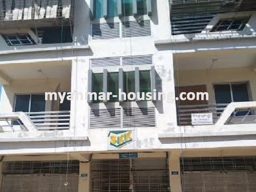 Myanmar real estate - for sale property - No.2961 - First Floor apartment for Sale in Hlaing Township! - View of the bed room.