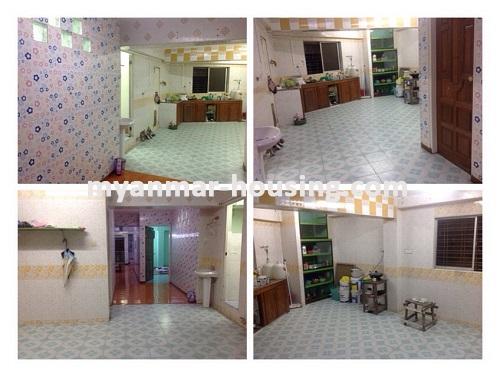 Myanmar real estate - for sale property - No.2981 - The well-decorated apartment for sale in Sanchaung. - View of the Kitcken.