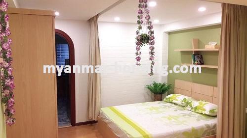 缅甸房地产 - 出售物件 - No.3023 - Nice room for sale in Kyauktadar Township. - View of the inside.