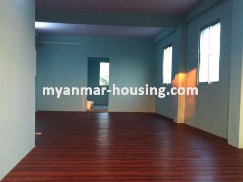 Myanmar real estate - for sale property - No.3027 - An Apartment for sale in North Okklar Township. - View of the Living room