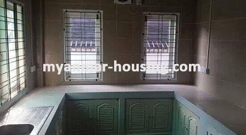 Myanmar real estate - for sale property - No.3032 - Landed House for sale in Hlaing Township. - View of Kitchen room