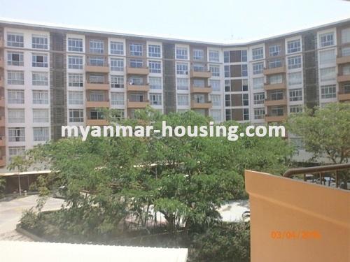 Myanmar real estate - for sale property - No.3033 - A Condo room for sale with reasonable price in Star City Condo. - View of the building