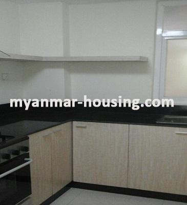 Myanmar real estate - for sale property - No.3034 - A Condominium apartment for sale in Star City. - View of the Kitchen room