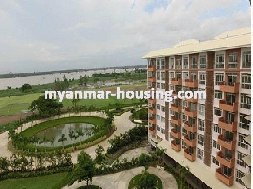 Myanmar real estate - for sale property - No.3043 - For  Sale By Good Price in Star City Condominium. - River View