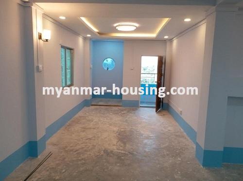 Myanmar real estate - for sale property - No.3046 - An apartment for sale in TharketaTownship - View of the room