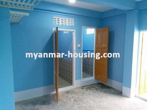 Myanmar real estate - for sale property - No.3046 - An apartment for sale in TharketaTownship - View of Kitchen and Bathroom