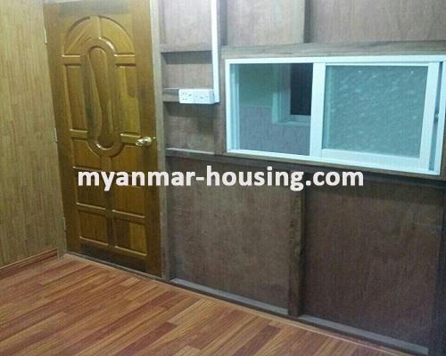 Myanmar real estate - for sale property - No.3048 -      An apartment for sale in Hlaing Township. - View of the bed room