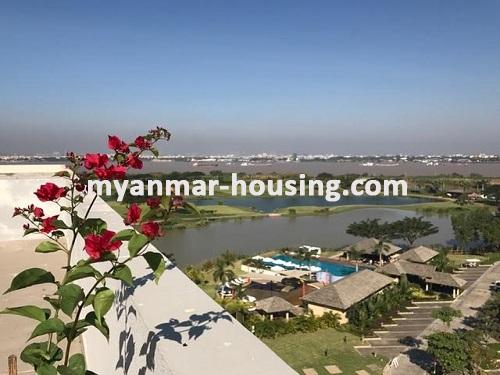 Myanmar real estate - for sale property - No.3051 - A room for sale with excellent decoration in Star City! - outside view