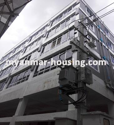 Myanmar real estate - for sale property - No.3053 - New Condominium for sale in Hlaing Township. - View of the building