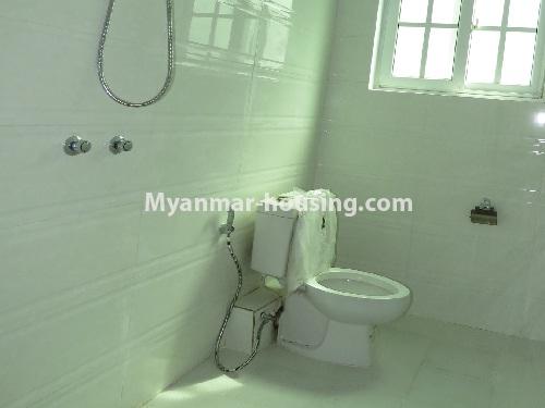 Myanmar real estate - for sale property - No.3102 - A storey landed House for sale in North Dagon Township. - View of the Bathroom