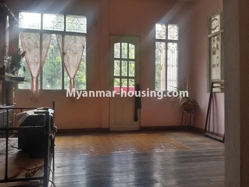 ミャンマー不動産 - 売り物件 - No.3103 - A landed house for sale in Sanchaung Township. - View of the living room