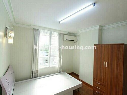 Myanmar real estate - for sale property - No.3104 - Condo room for sale in Shwe Pa Dauk Condo. - View of the bed room