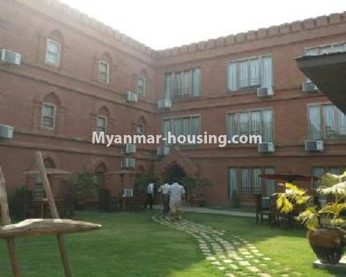缅甸房地产 - 出售物件 - No.3110 - Three Storey Landed House for sale in Bagan City. - building view