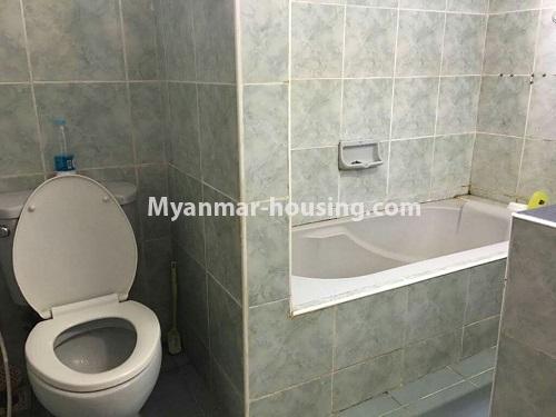 Myanmar real estate - for sale property - No.3118 - House for rent in central point of FMI. - bathroom and toilet
