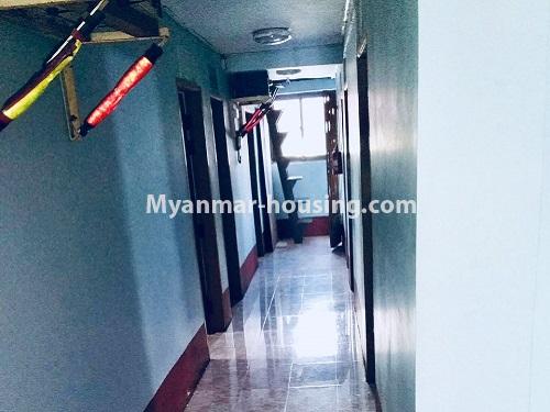Myanmar real estate - for sale property - No.3132 - Runing Guesthoue for sale outside of the Nawaday Garden Housing, Hlaing Thar Yar! - hallway