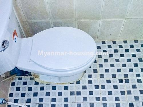 Myanmar real estate - for sale property - No.3132 - Runing Guesthoue for sale outside of the Nawaday Garden Housing, Hlaing Thar Yar! - toilet