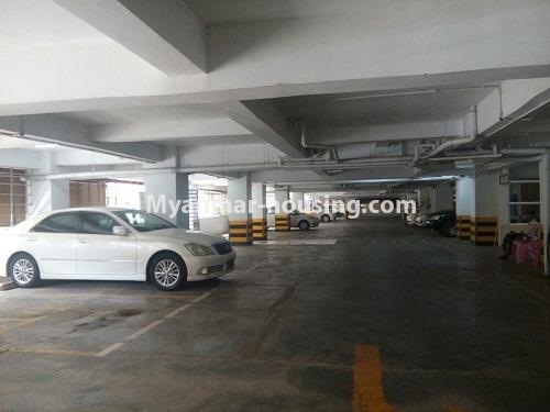 Myanmar real estate - for sale property - No.3142 - Condo room for sale in Botahtaung! - car parking 