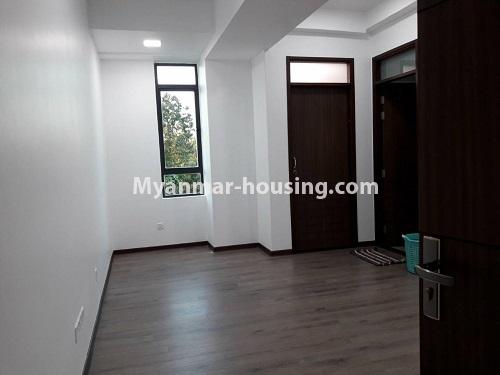 Myanmar real estate - for sale property - No.3173 - Decorated Lamin Luxury Condominium room for sale in Hlaing! - master bedroom