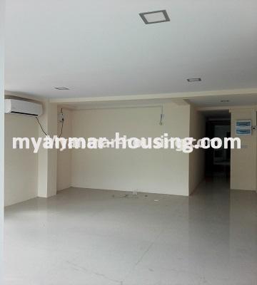 Myanmar real estate - for sale property - No.3176 - Newly built a Condo room for rent near Tarmway Ocean is available now! - another view of living room