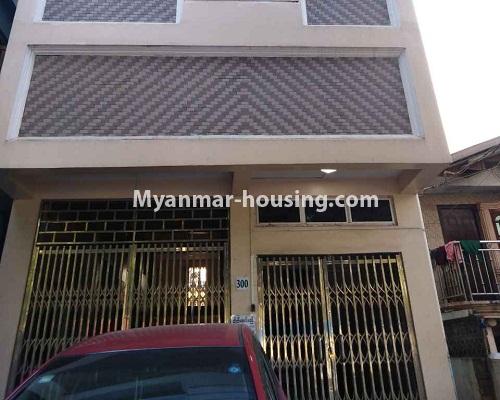 Myanmar real estate - for sale property - No.3206 - Three storey house for sale in Insein! - ground floor view of the house