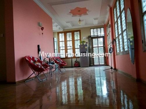Myanmar real estate - for sale property - No.3215 - Landed house for sale in Tharketa! - extra space in first floor