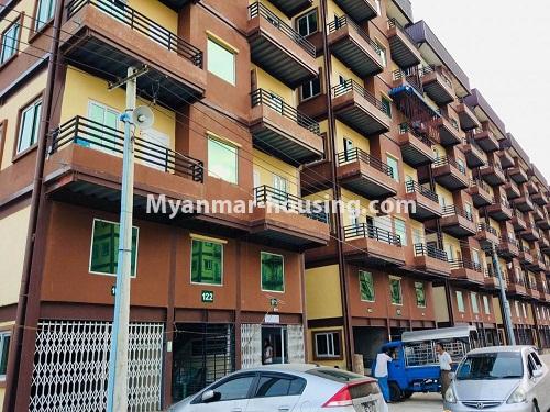 Myanmar real estate - for sale property - No.3229 - New apartment for sale in South Dagon! - building