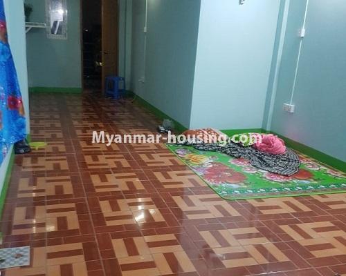 Myanmar real estate - for sale property - No.3230 - New partment for sale in North Okkalapa! - living room