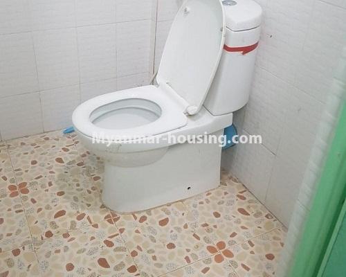 Myanmar real estate - for sale property - No.3230 - New partment for sale in North Okkalapa! - toilet