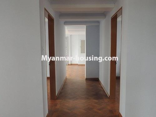 Myanmar real estate - for sale property - No.3247 - Penthouse for sale in Mayangone! - corridor 