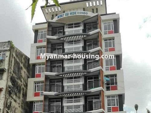 Myanmar real estate - for sale property - No.3247 - Penthouse for sale in Mayangone! - building view