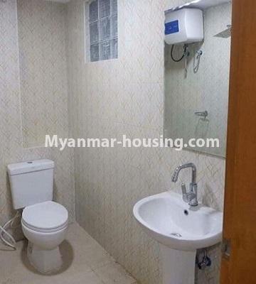 Myanmar real estate - for sale property - No.3252 - Condominium room for sale in Thin Gan Gyun! - bathroom