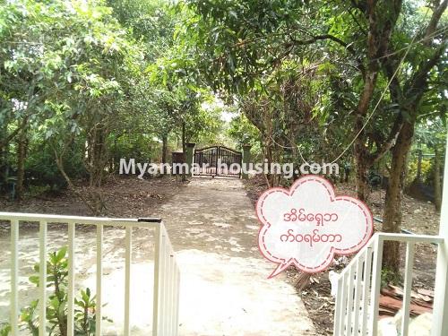 Myanmar real estate - for sale property - No.3256 - Landed house for sale in Mingalardone! - extra land space 