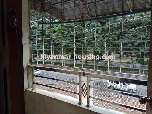 Myanmar real estate - for sale property - No.3258 - Apartment for sale in Yankin! - balcony