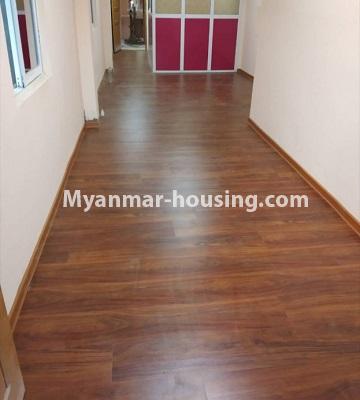 Myanmar real estate - for sale property - No.3261 - Apartment for sale in Yankin! - corridor