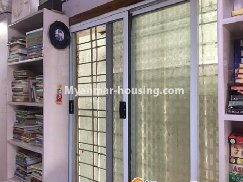 Myanmar real estate - for sale property - No.3264 - Apartment for sale in Kamaryut! - main door