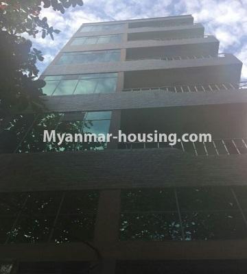 Myanmar real estate - for sale property - No.3287 - New apartment for sale in Thin Gan Gyun! - building view