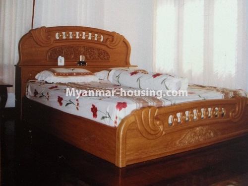 Myanmar real estate - for sale property - No.3294 - Decorated Landed House in the well-known area for sale in Kamaryut! - master bedroom 4