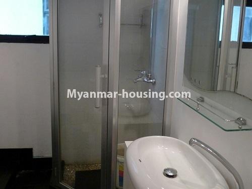 Myanmar real estate - for sale property - No.3296 - A Condominium room with full amenties for sale in Bahan! - bathroom