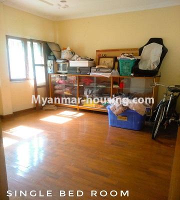 Myanmar real estate - for sale property - No.3302 - A house in a quiet and nice area for sale in Hlaing Thar Yar! - single bedroom view