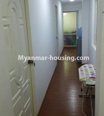 Myanmar real estate - for sale property - No.3304 - New decorated apartment room for sale in South Okkalapa! - corridor