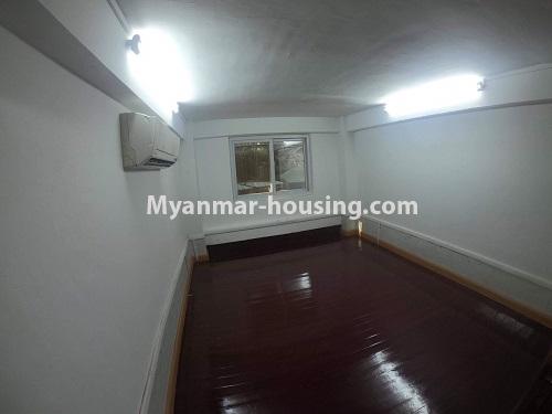 Myanmar real estate - for sale property - No.3318 - Ground floor for business option for sale in Ahlone! - upstairs wooden flooirng view